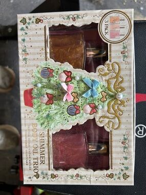 Shimmer Body Oil Trio - Holiday Gift Set (Pink, Gold, Red)